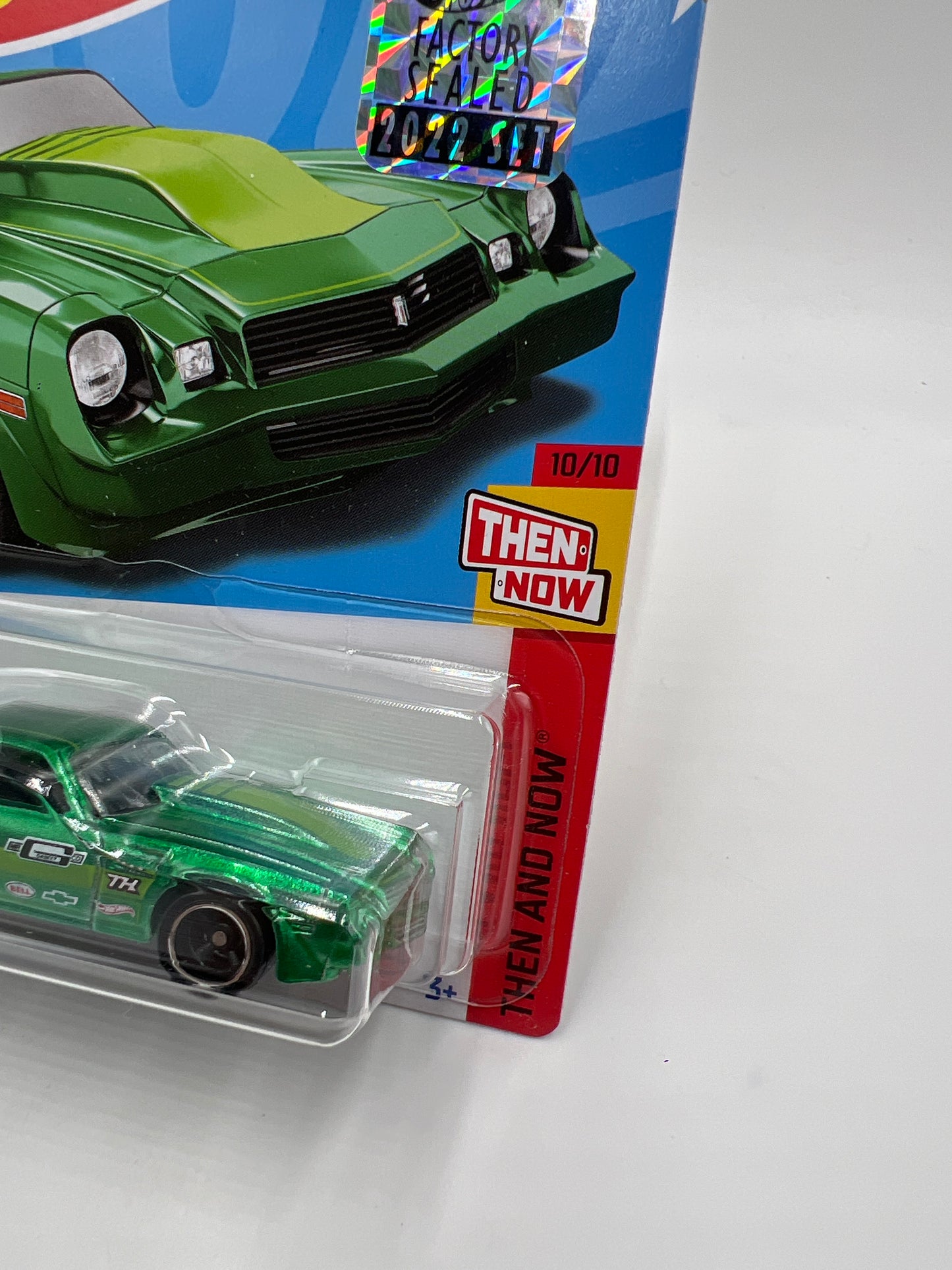 2022 Hot Wheels Super Treasure Hunt Factory Sealed #248 81 Camaro Green W/ Protector