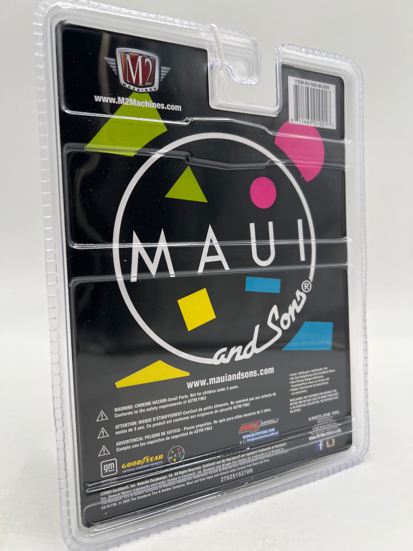 M2 Machines MiJo Exclusives MJS95 Maui And Sons 1979 Chevrolet Silverado Stepside Pink