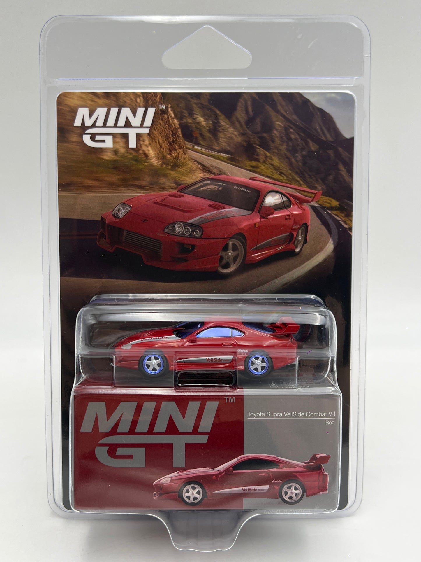 Mini GT #1094 CHASE Toyota Supra VeilSide Combat V-1 Red