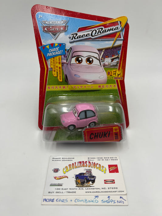 Disney Pixar The World Of Cars Race O Rama #90 CHASE Chuki Pink 139A