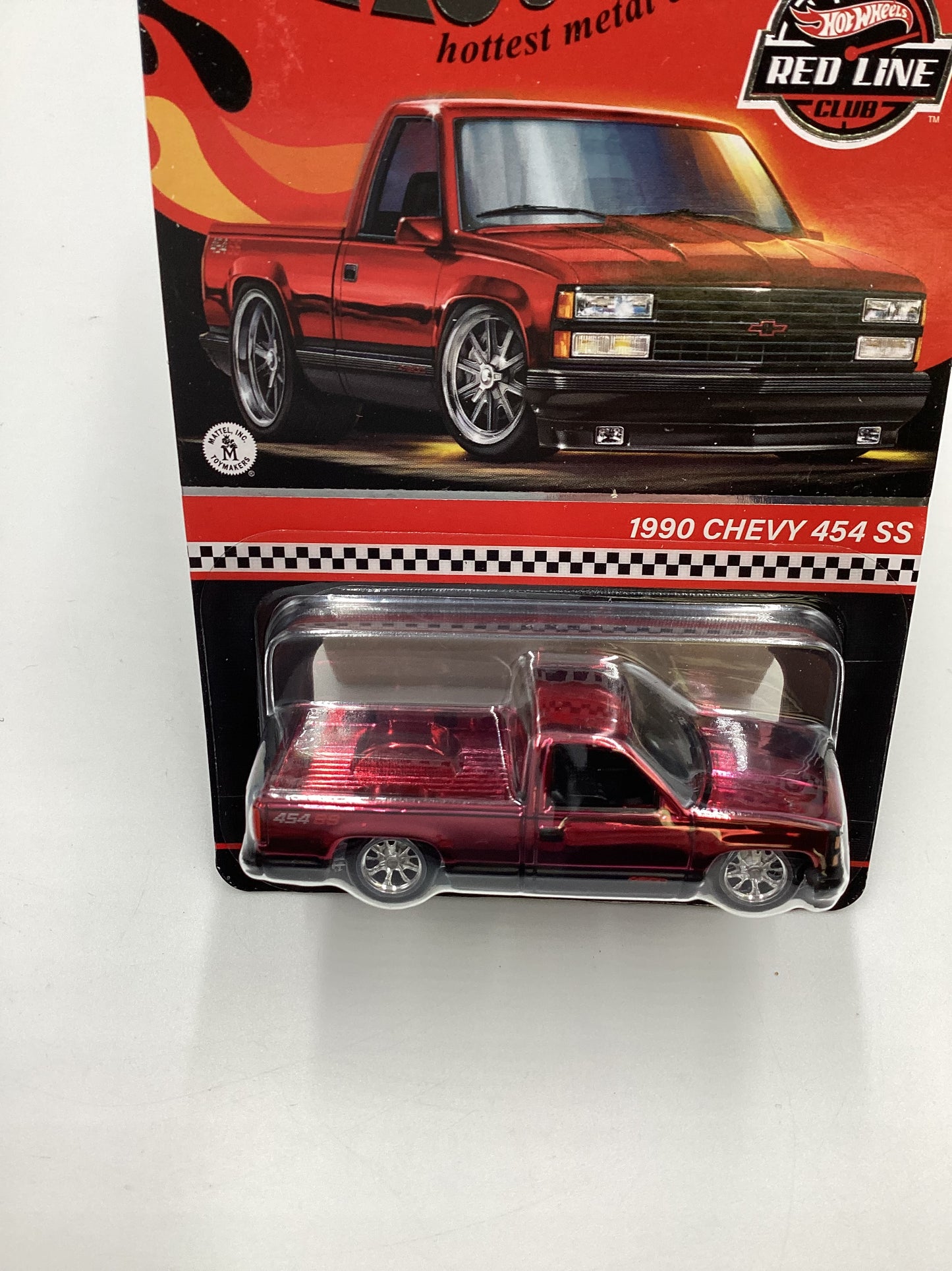 2023 Hot wheels RLC 1990 Chevy 454 SS Red with protector