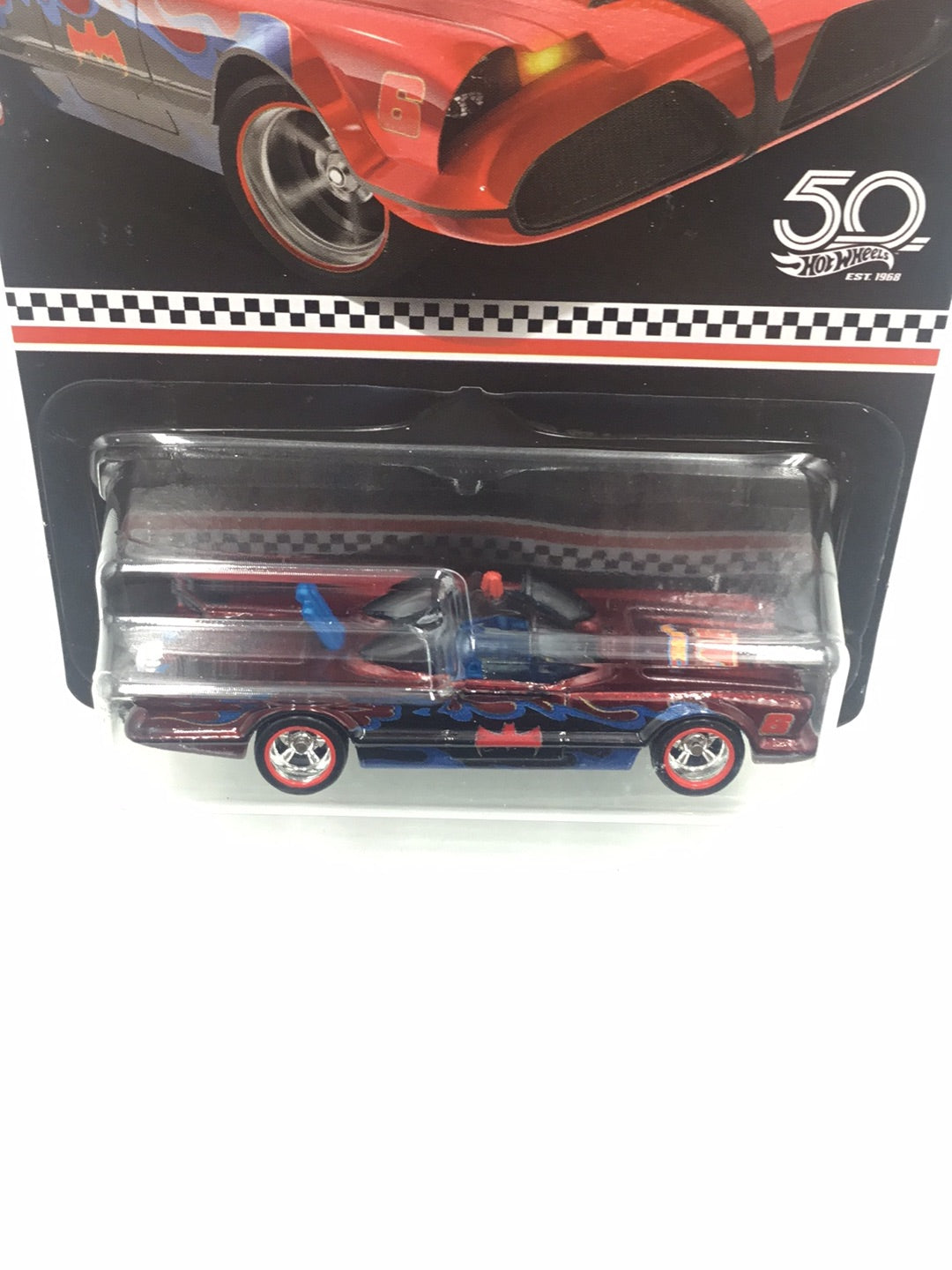 2018 Mail In Hot wheels 1966 TV Series Batmobile with Protector