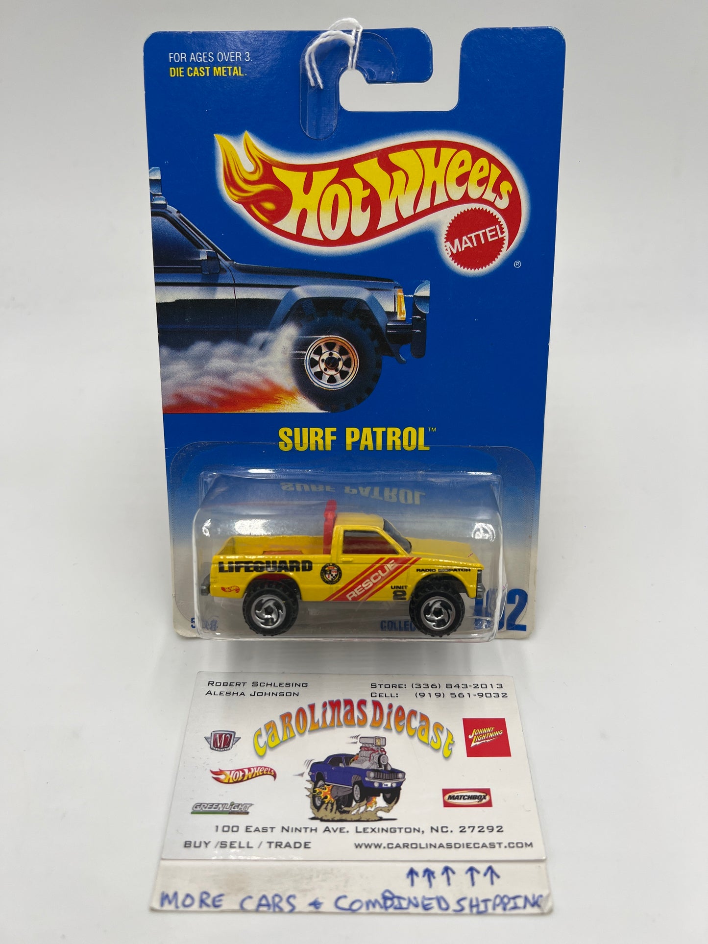 Hot Wheels Collector #102 Surf Patrol Yellow 240F