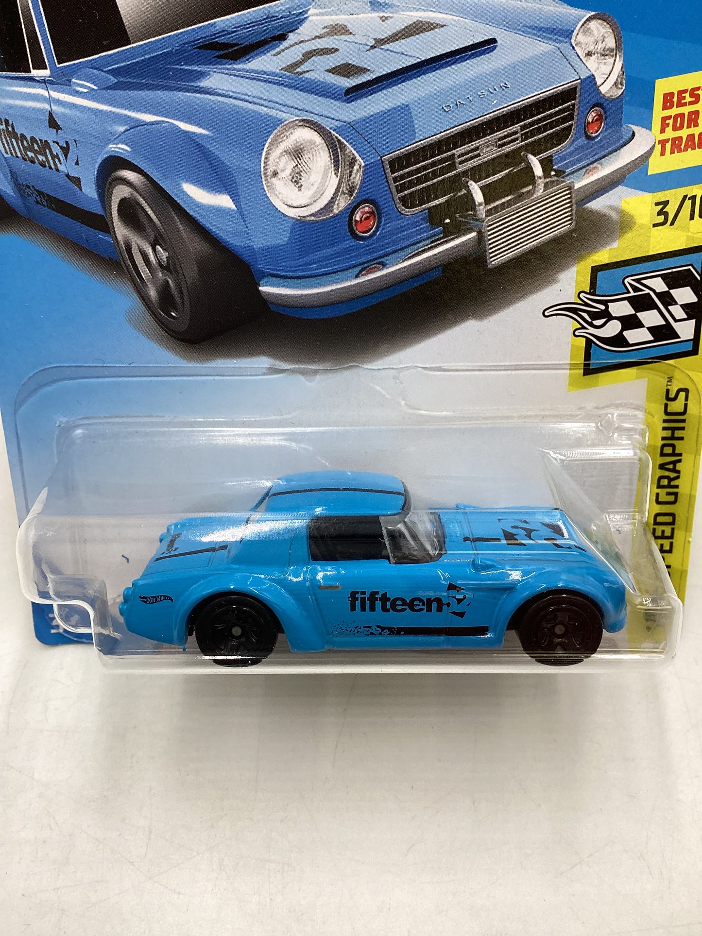 Hot Wheels 2018 Fairlady 2000 Light Blue #055 80A