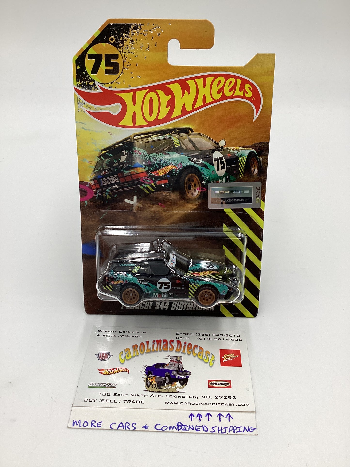 2024 Hot Wheels RLC Creations Exclusive Porsche 944 Dirtmeister Wagon Mobil 1 W/Protector