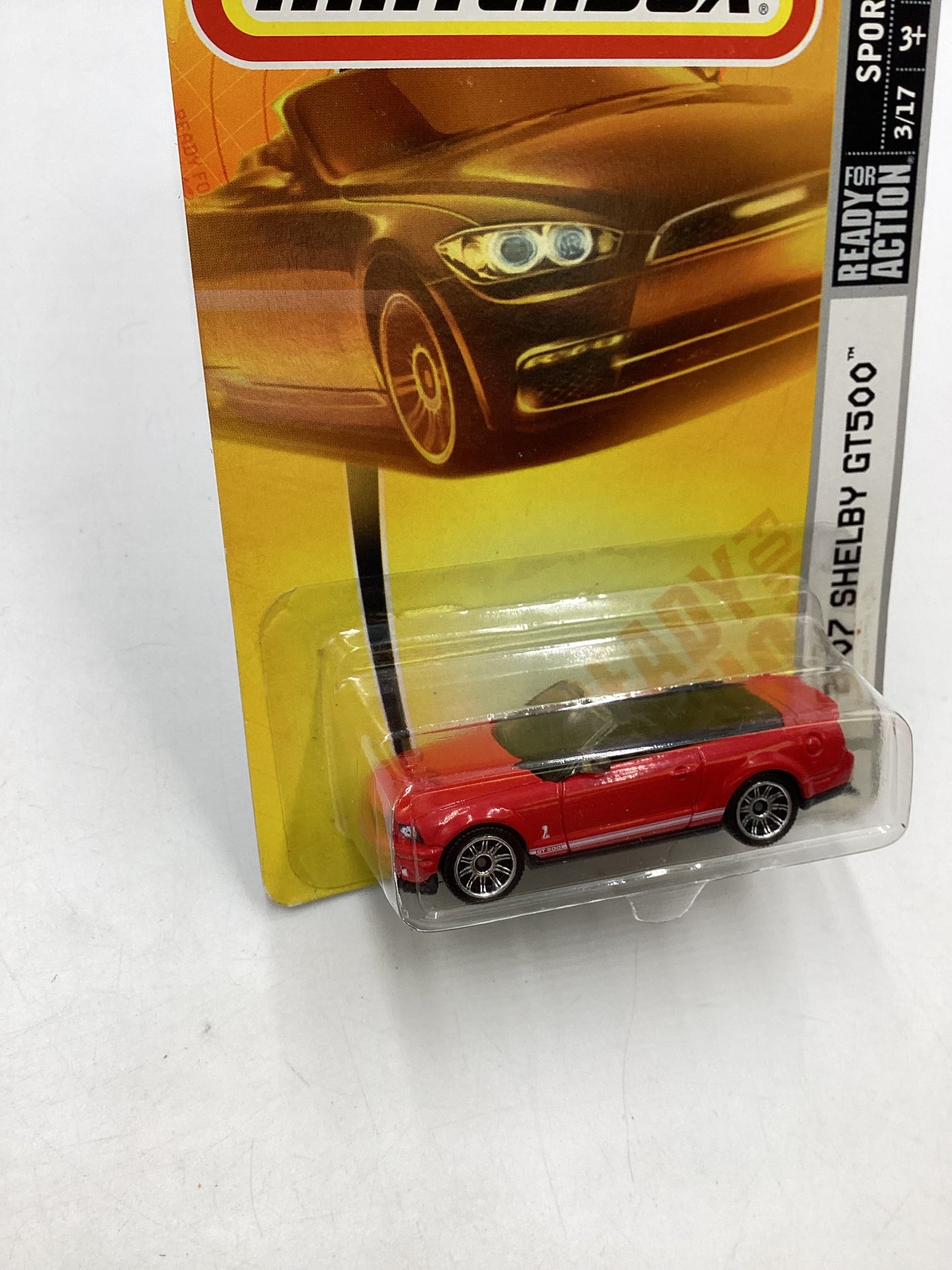 Matchbox #11 Sports Cars 2007 Shelby GT500 Red