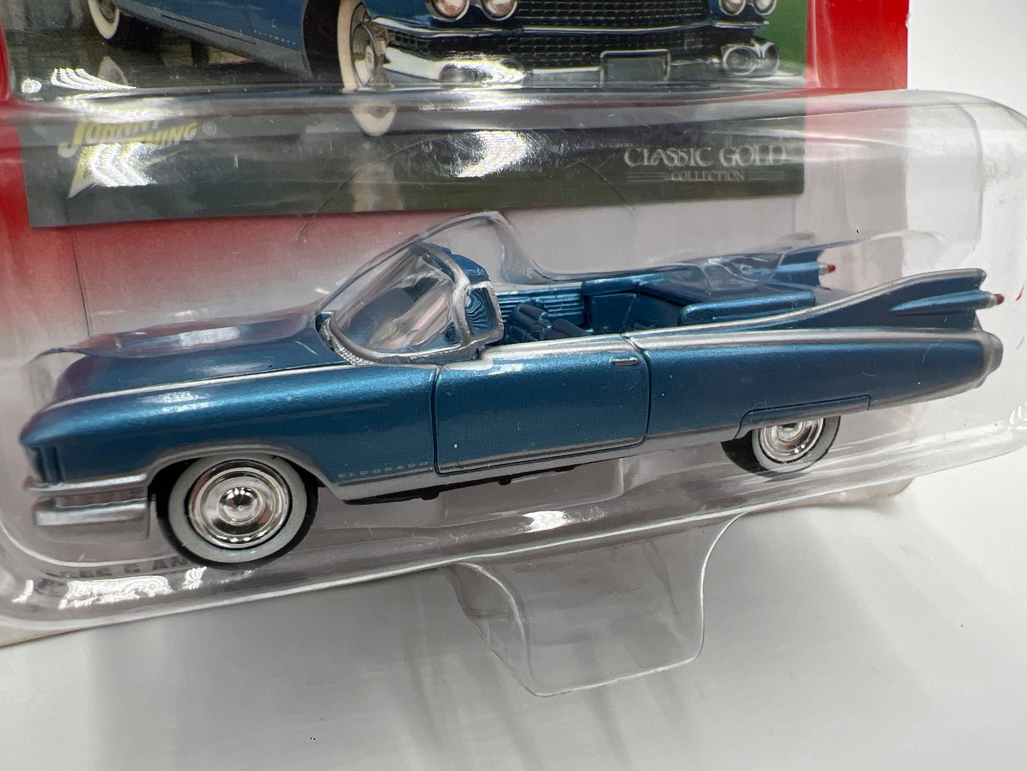 Johnny Lightning Classic Gold Collection 1959 Cadillac Eldorado Blue 218F