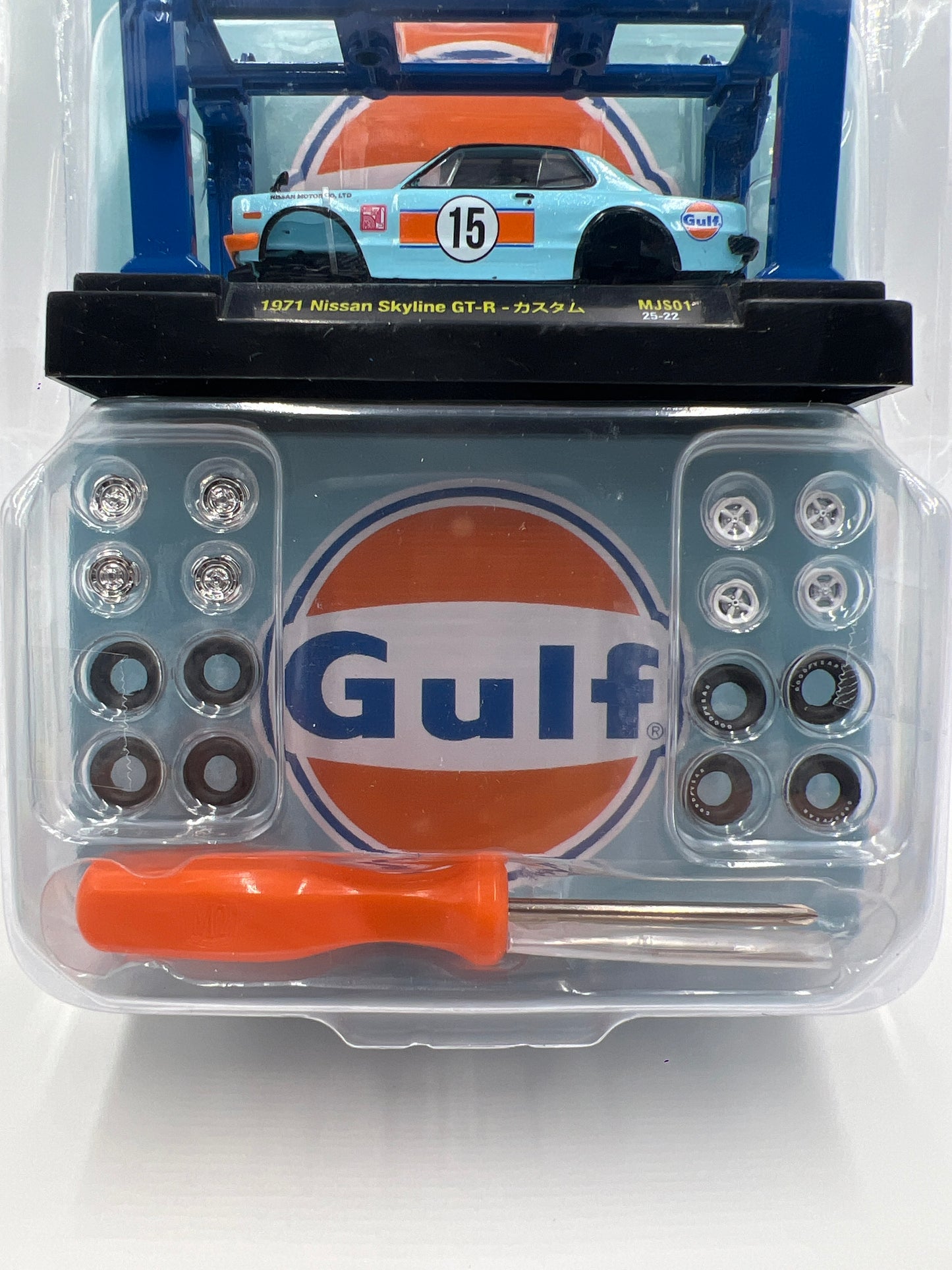 2025 M2 Machines Mijo Exclusives Model Kits 1971 Nissan Skyline GT-R Gulf MJS01 200D