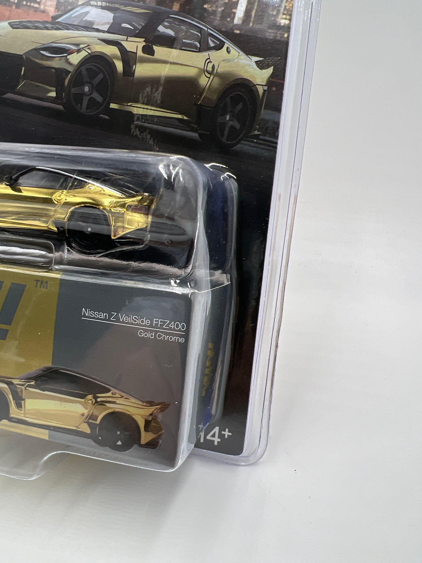 Mini GT #985 Nissan Z VeilSide FFZ400 Gold Chrome