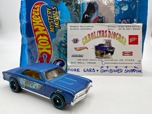 2018 Hot Wheels Mystery Models Series 3 #9 67 Chevelle SS 396 Satin Blue