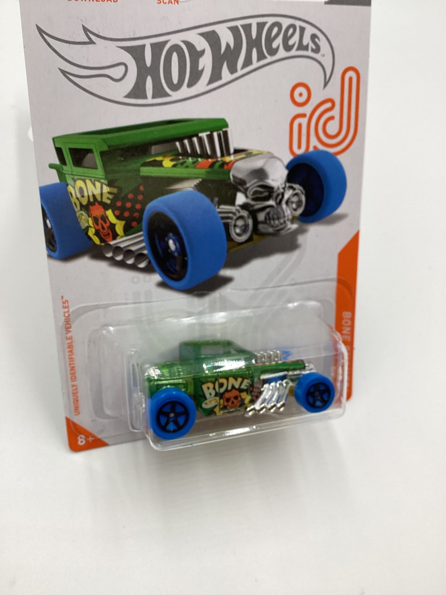 2020 Hot Wheels iD Chase #5 Bone Shaker Green 160E