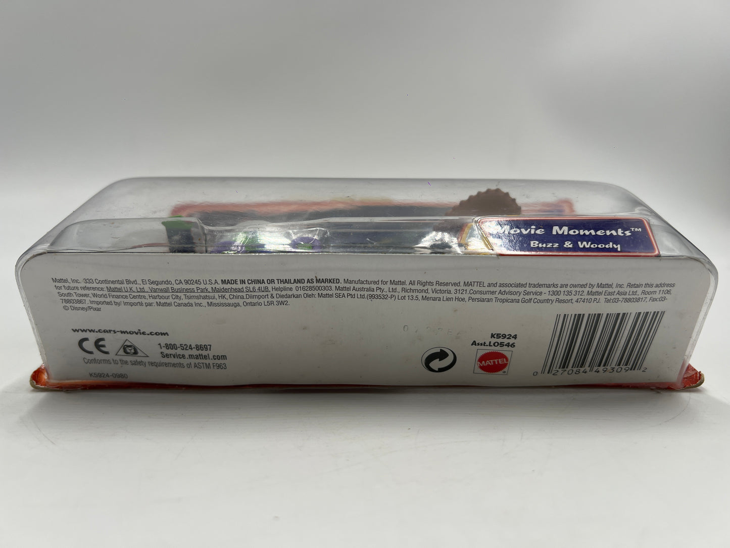 Disney Pixar Cars Supercharged 2 Pack Movie Moments Buzz & Woody