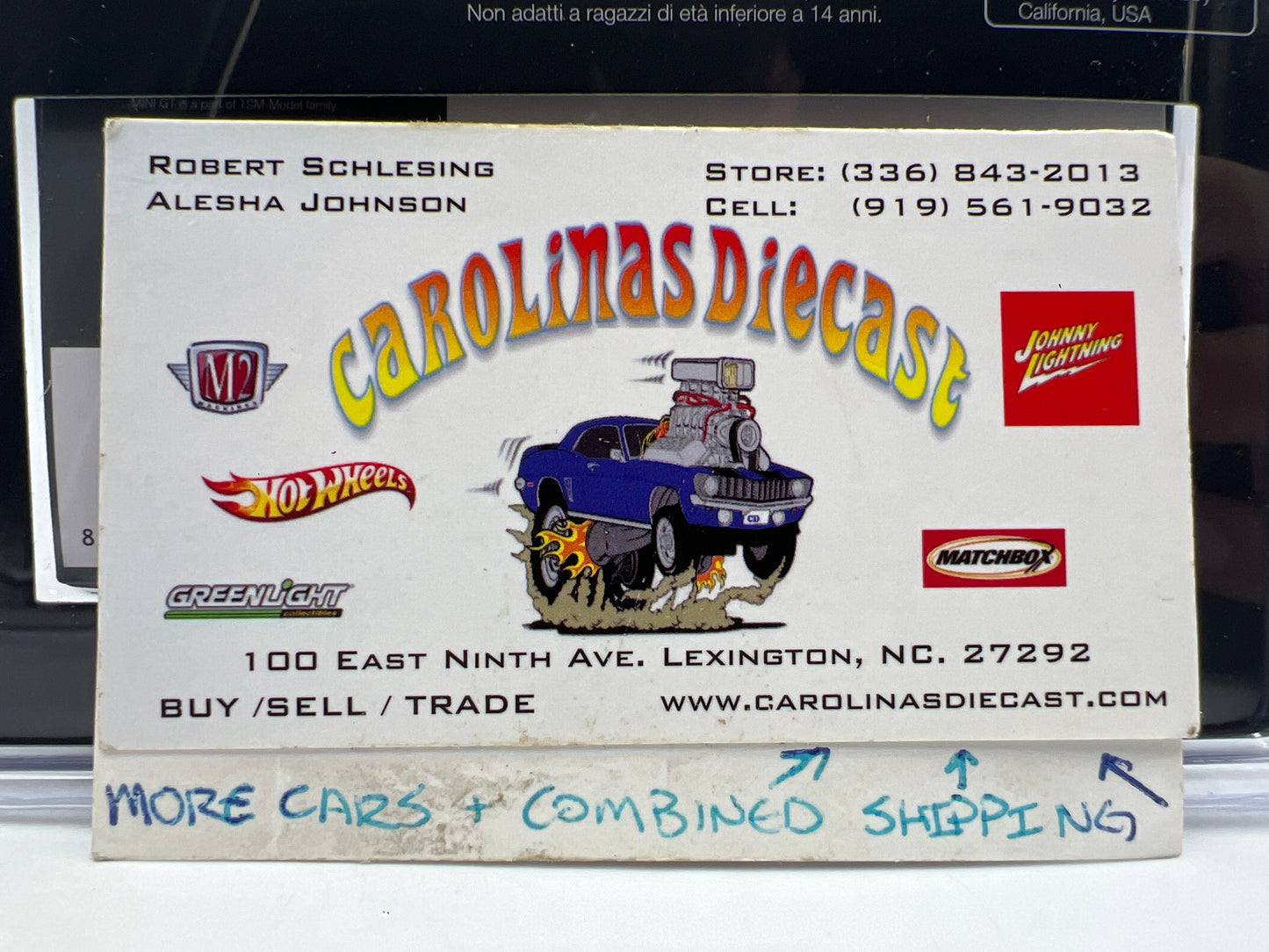 Mini GT #1011 Mazda RX-7 LB-Super Silhouette IMSA White/Blue