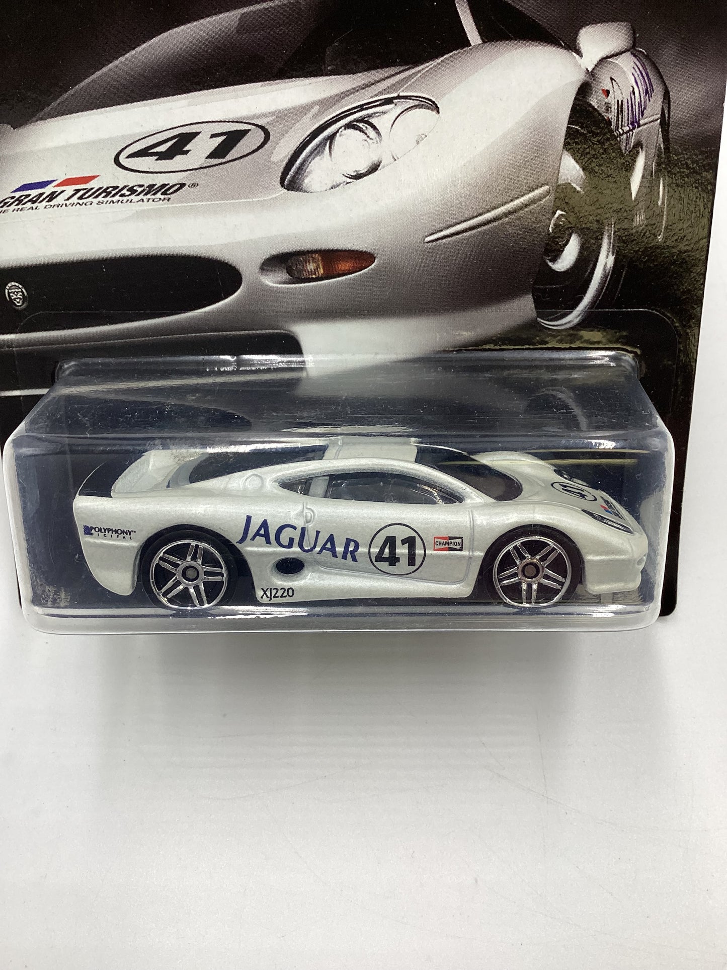 Hot Wheels Gran Turismo #2 Jaguar XJ220 White 152C