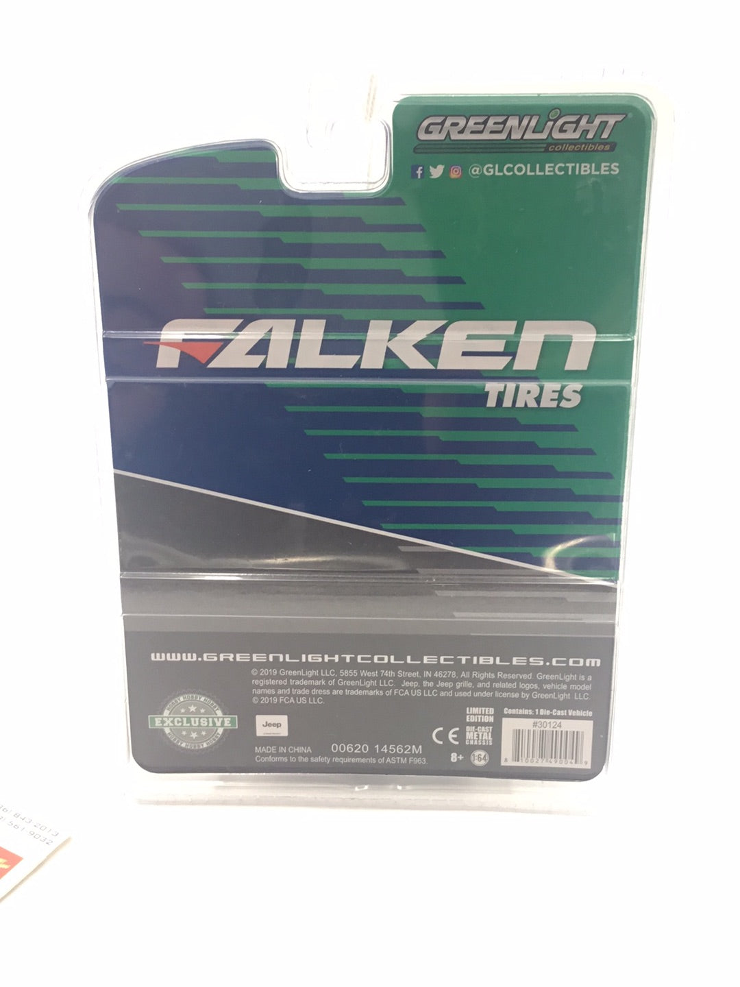 Greenlight Hobby Exclusive 2017 Jeep Wrangler Unlimited Falken Tires ...