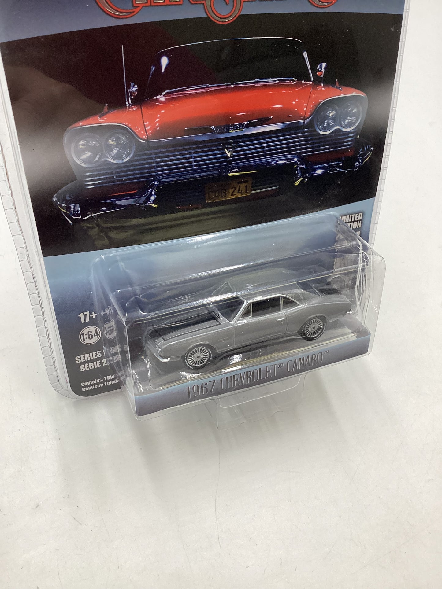 Greenlight Hollywood Christine 1967 Chevrolet Camaro Silver