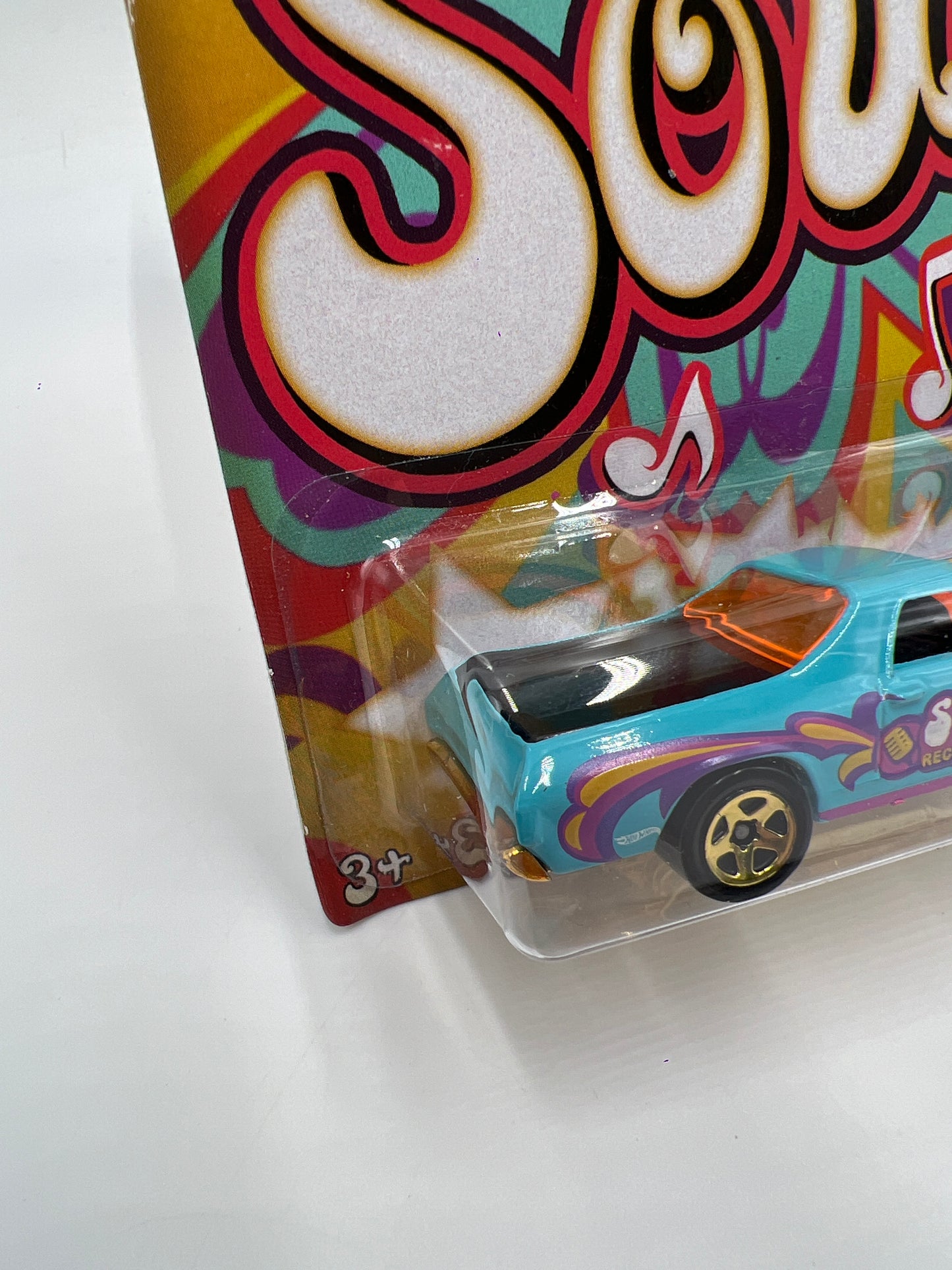 2013 Hot Wheels Jukebox #15 Soul 68 El Camino Light Blue 152G