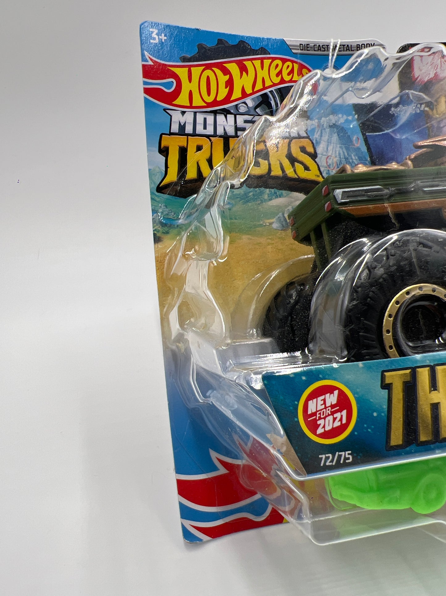 2021 Hot Wheels Monster Trucks Marvel #72 Thanos 131E