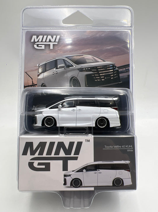 Mini GT #1180 Toyota Vellfire 40 Kuhl White