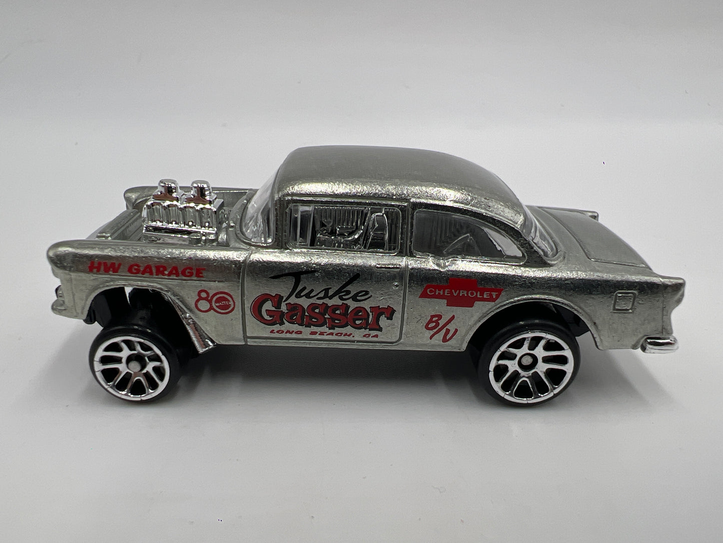 2025 Hot Wheels Mattel 80 Years Replay The Classics Zamac 55 Chevy Bel Air Gasser Loose