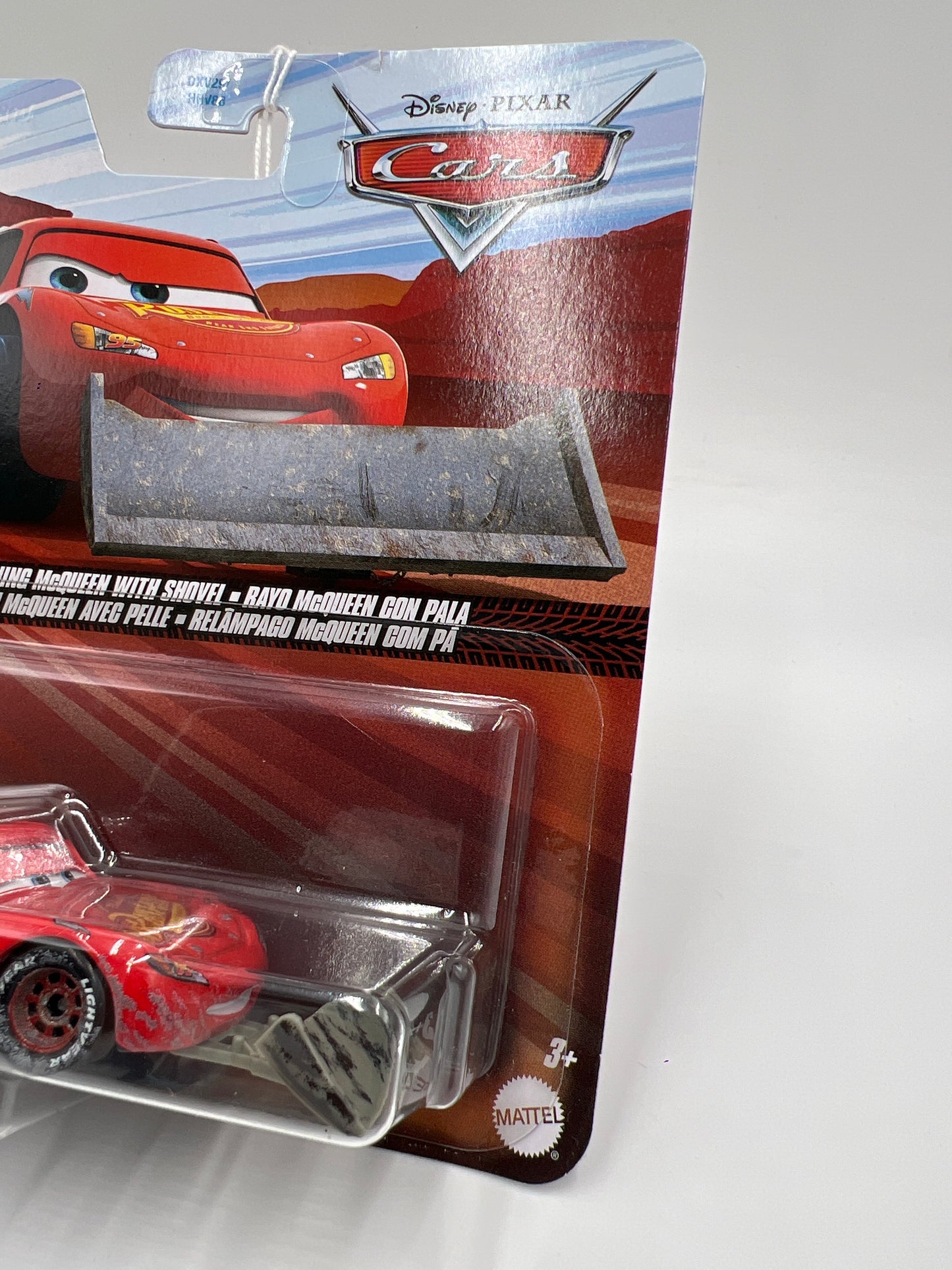 Disney Pixar Cars Lightning McQueen With Shovel 140D
