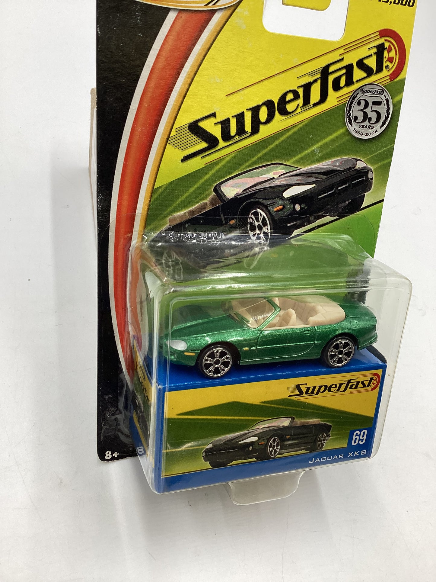 Matchbox 2004 Superfast #69 Jaguar XK8 green 170H