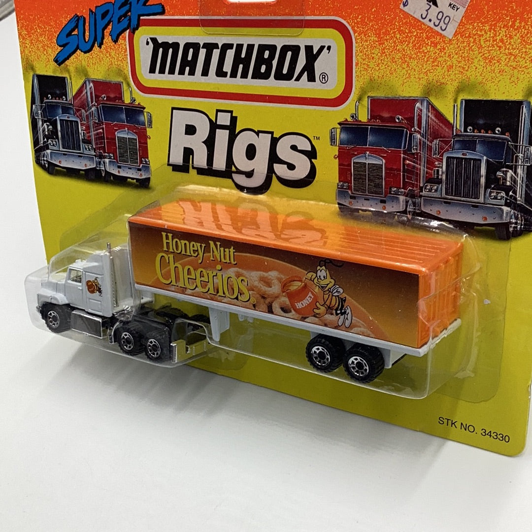 Matchbox Super Rigs Honey Nut Cheerios Ford Aeromax 168P