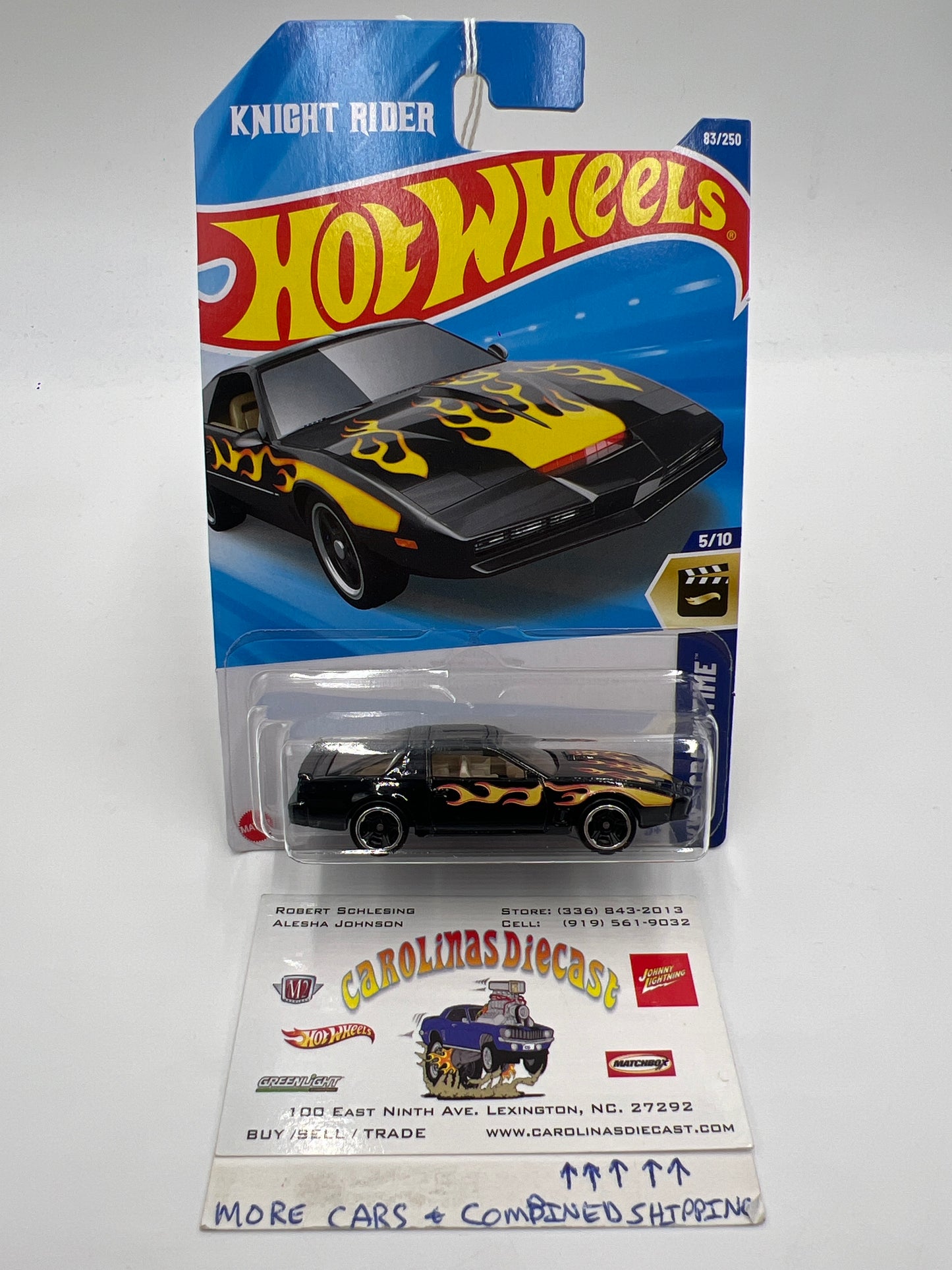 2025 Hot Wheels D Case HW Screen Time #83 K.I.T.T Black 122H