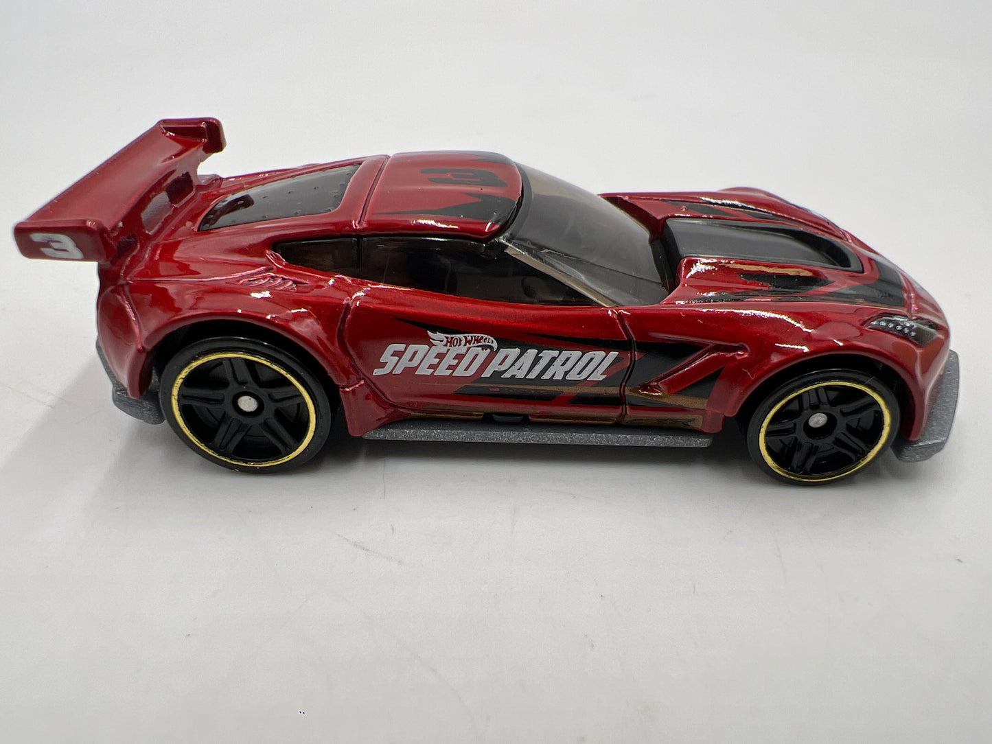 2020 Hot Wheels Mystery Models Series 3 #3 Chase Corvette C7.R Red