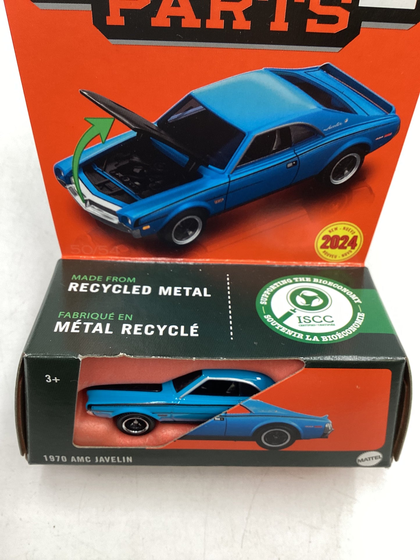 2024 Matchbox Moving Parts 1970 AMC Javelin Blue 164D