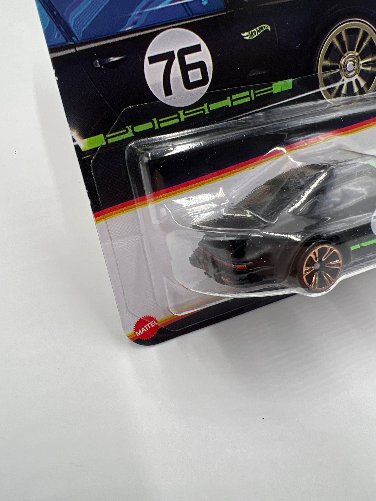 2025 Hot Wheels Neon Speeders #6 Porsche 934 Turbo RSR Black 159A