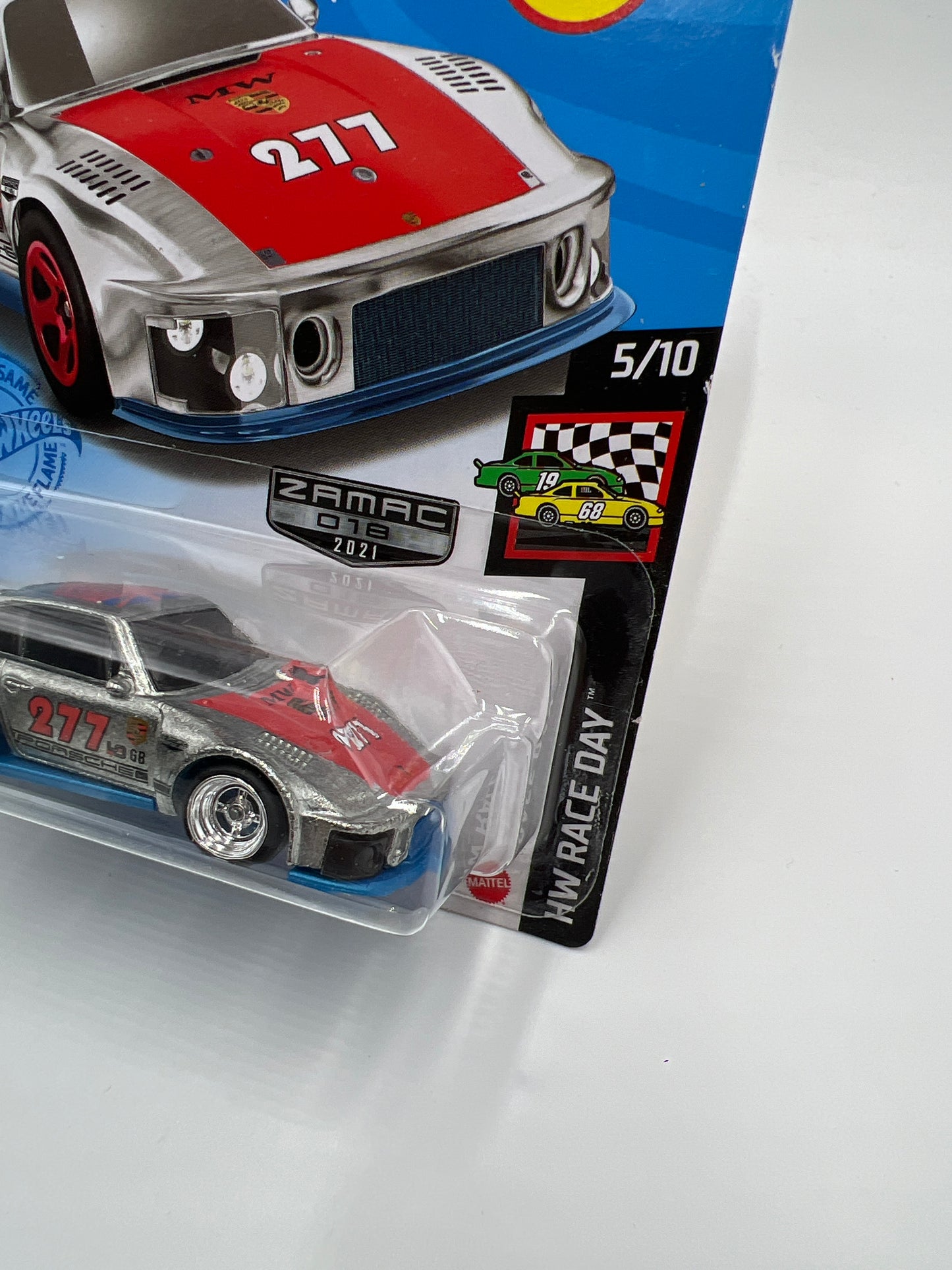 Hot Wheels Porsche 935 Walmart Exclusive Zamac Wheel Swap Custom On Card W/Protector SR