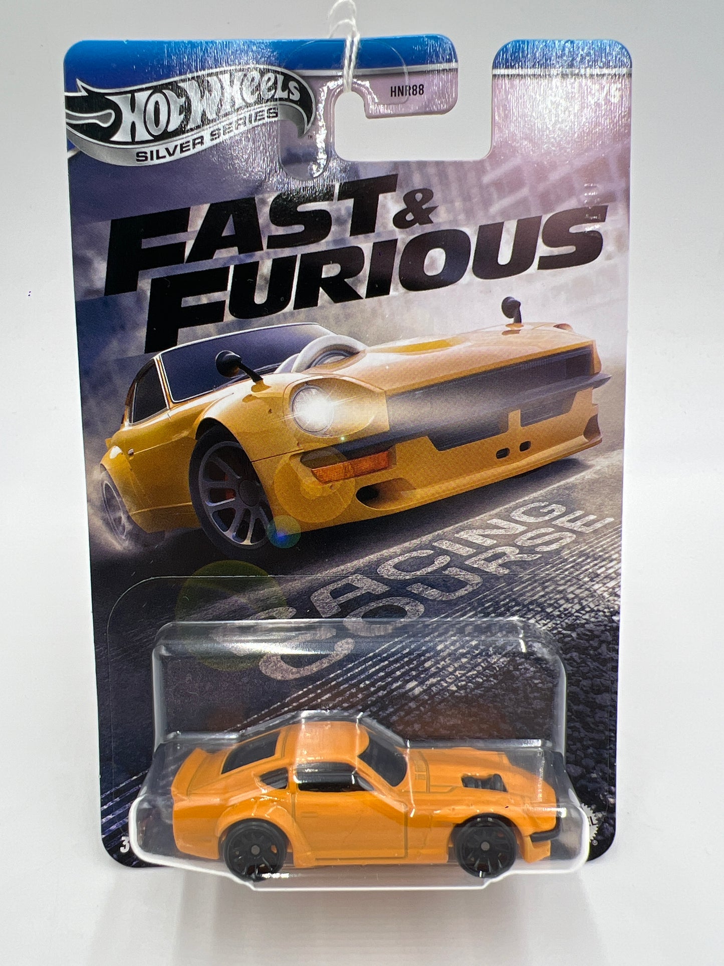 Hot Wheels Silver Series Fast & Furious Racing Course #3 Datsun 240Z Custom Yellow 161K