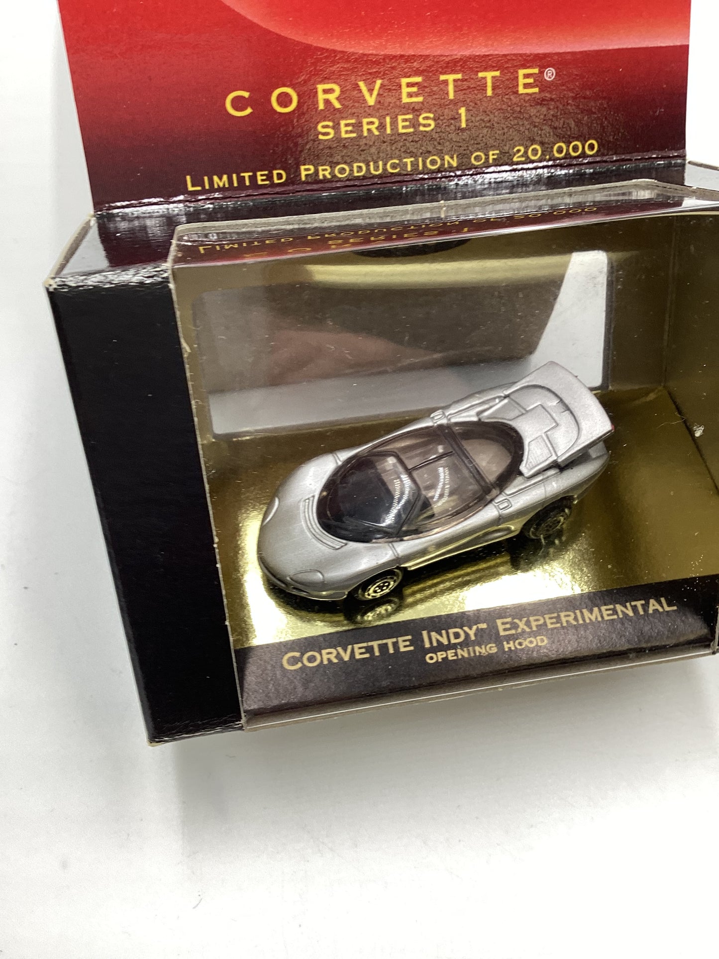 Micro Machines Collectors Edition Corvette Series 1 Corvette Indy Experimental Silver 1/20000 SR CE 13