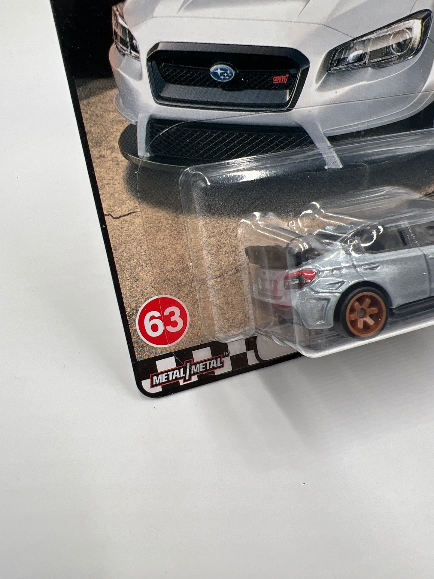 Hot Wheels Premium Boulevard #63 16 Subaru WRX STI Silver 261B