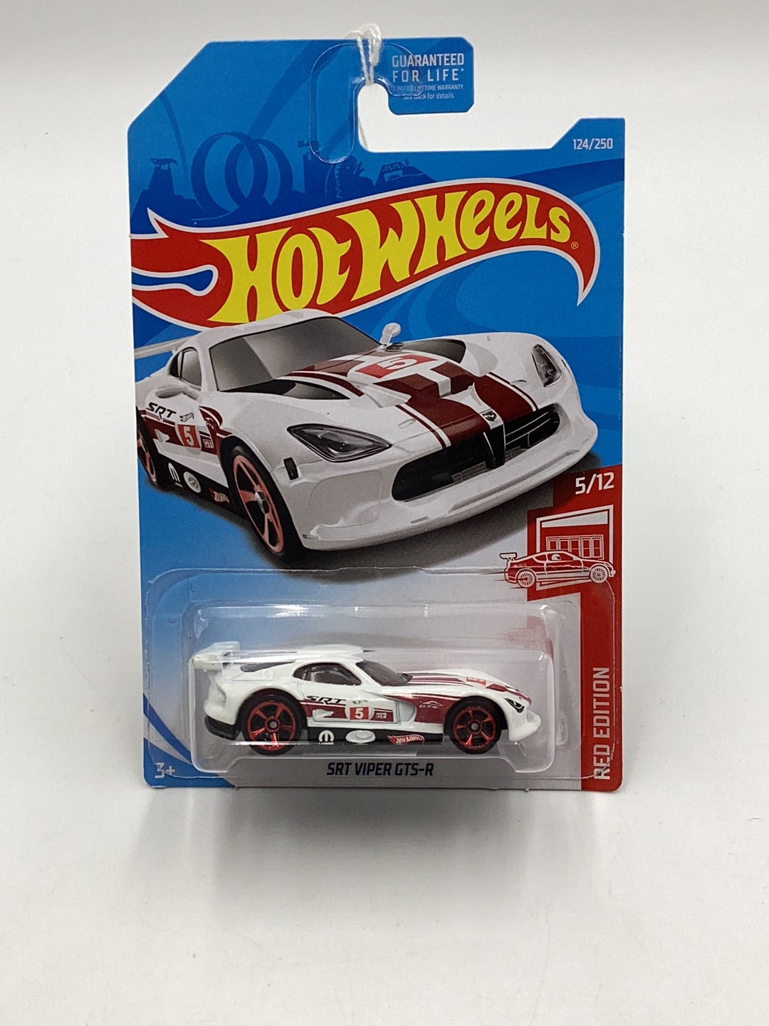 2019 Hot Wheels Red Edition SRT Viper GTS-R 124/250