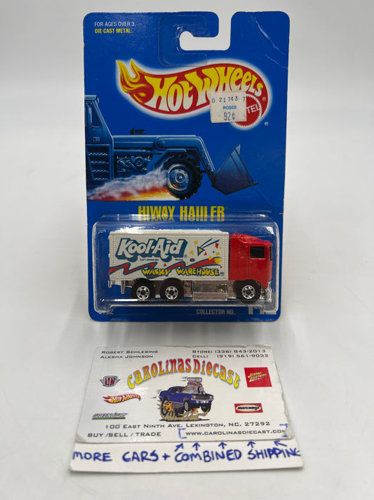 Hot Wheels Blue Card Collector No. 142 Hiway Hauler Kool-Aid BW Wheels