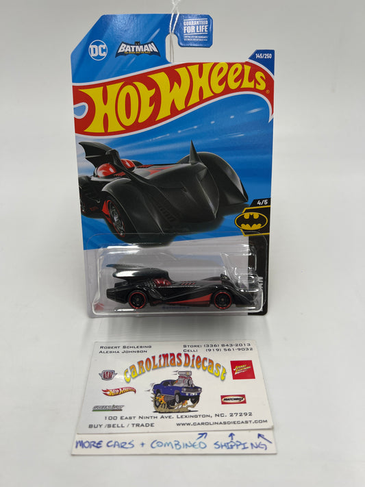 2025 Hot Wheels H Case Batman #145 Batmobile Black 117D