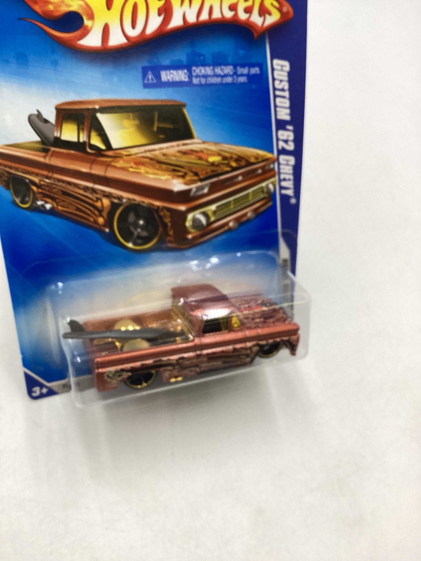 2009 Hot Wheels #139 Custom 62 Chevy Copper