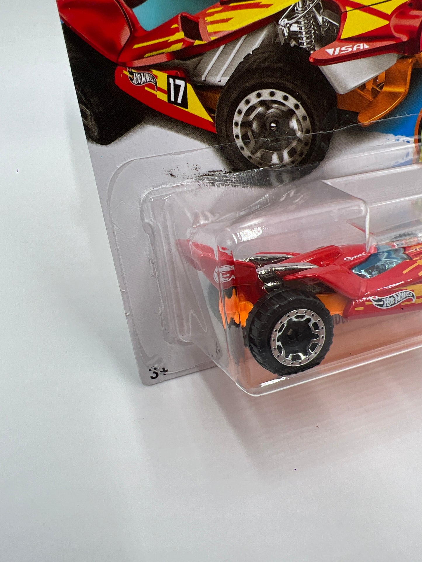 2017 Hot Wheels Treasure Hunt Blade Raider Red #1 283C