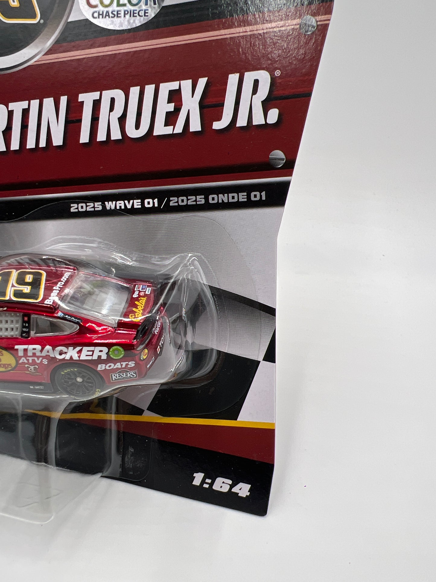 2025 Nascar Authentics Wave 1 Liquid Color CHASE Martin Truex Jr #19 Red