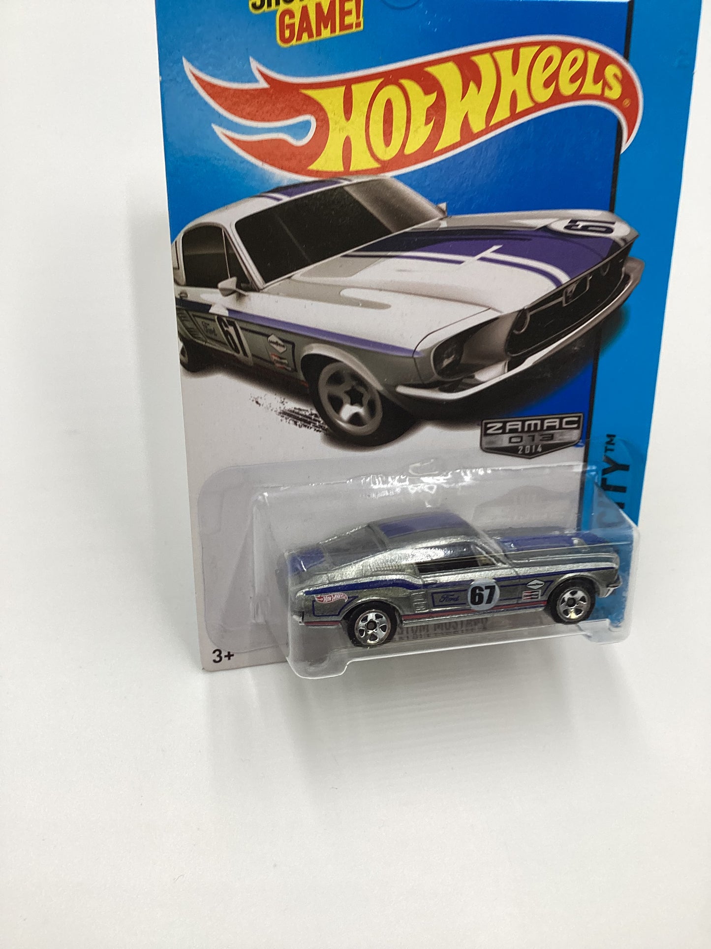 2014 Hot Wheels #098 Zamac 67 Custom Mustang