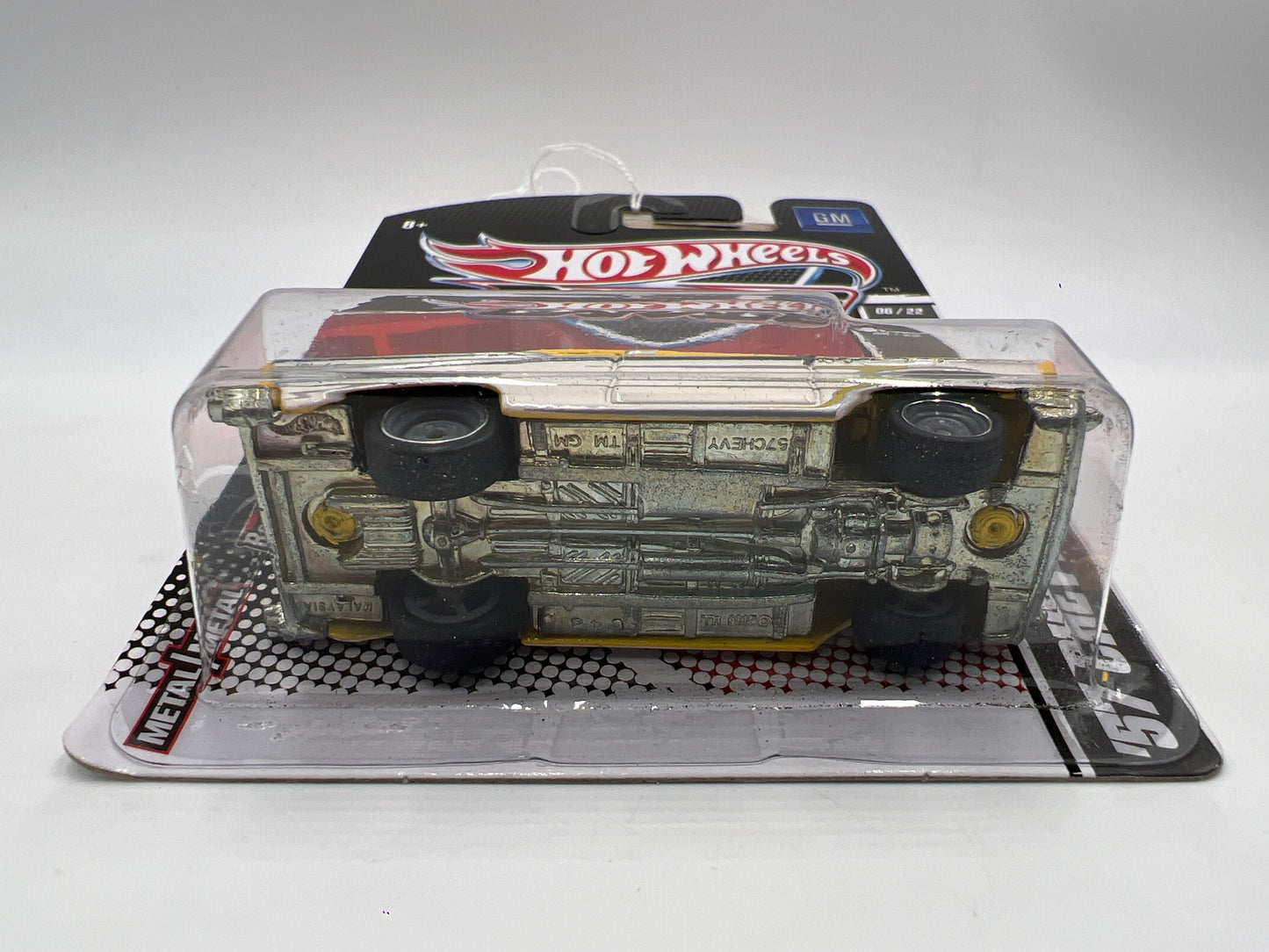 Hot Wheels Premium Garage Series #6 57 Chevy Bel Air Yellow/White