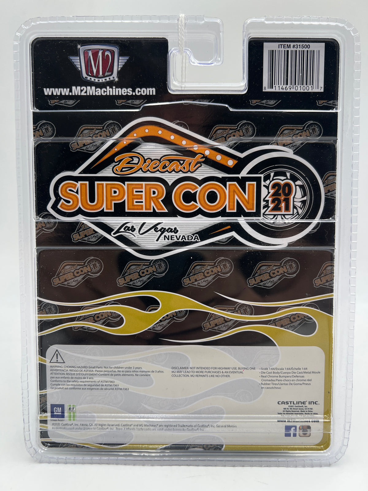2021 M2 Machines DCS03 Las Vegas Diecast Super Con 1979 Chevrolet Silverado