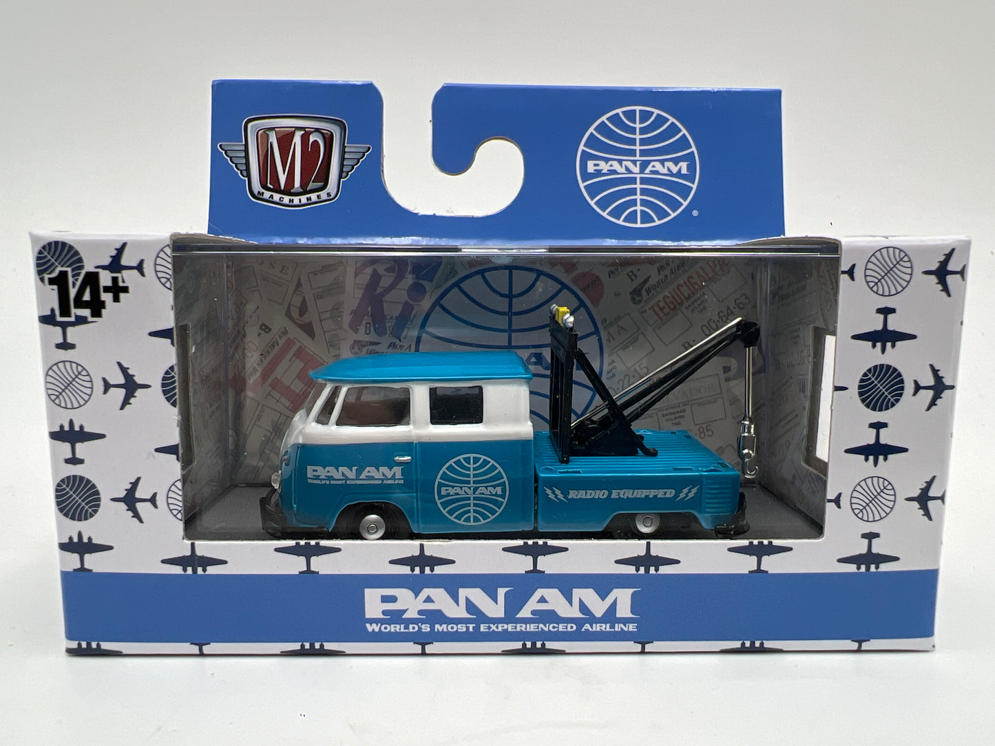 M2 Machines R86 Pan Am 1960 VW Double Cab Truck USA Model