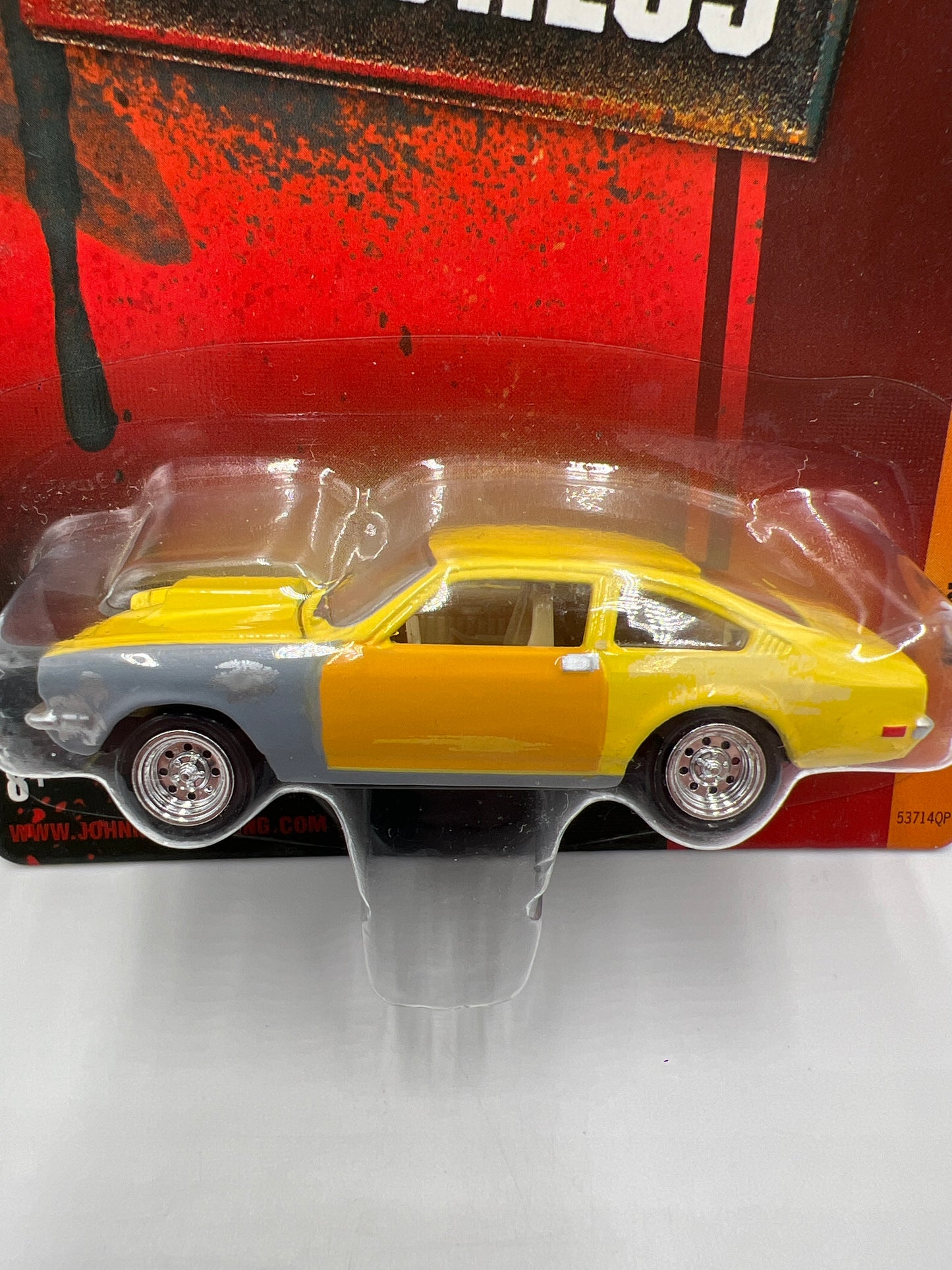 Johnny Lightning Project In Progress Release #5 1971 Chevy Vega Yellow 227F