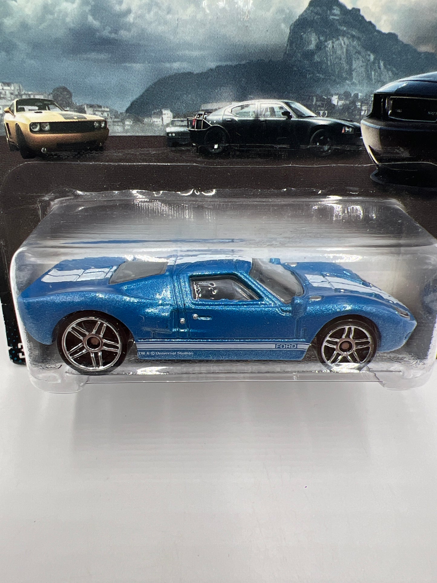 Hot Wheels Fast and Furious Fast Five #8 Ford GT-40 Blue 71G