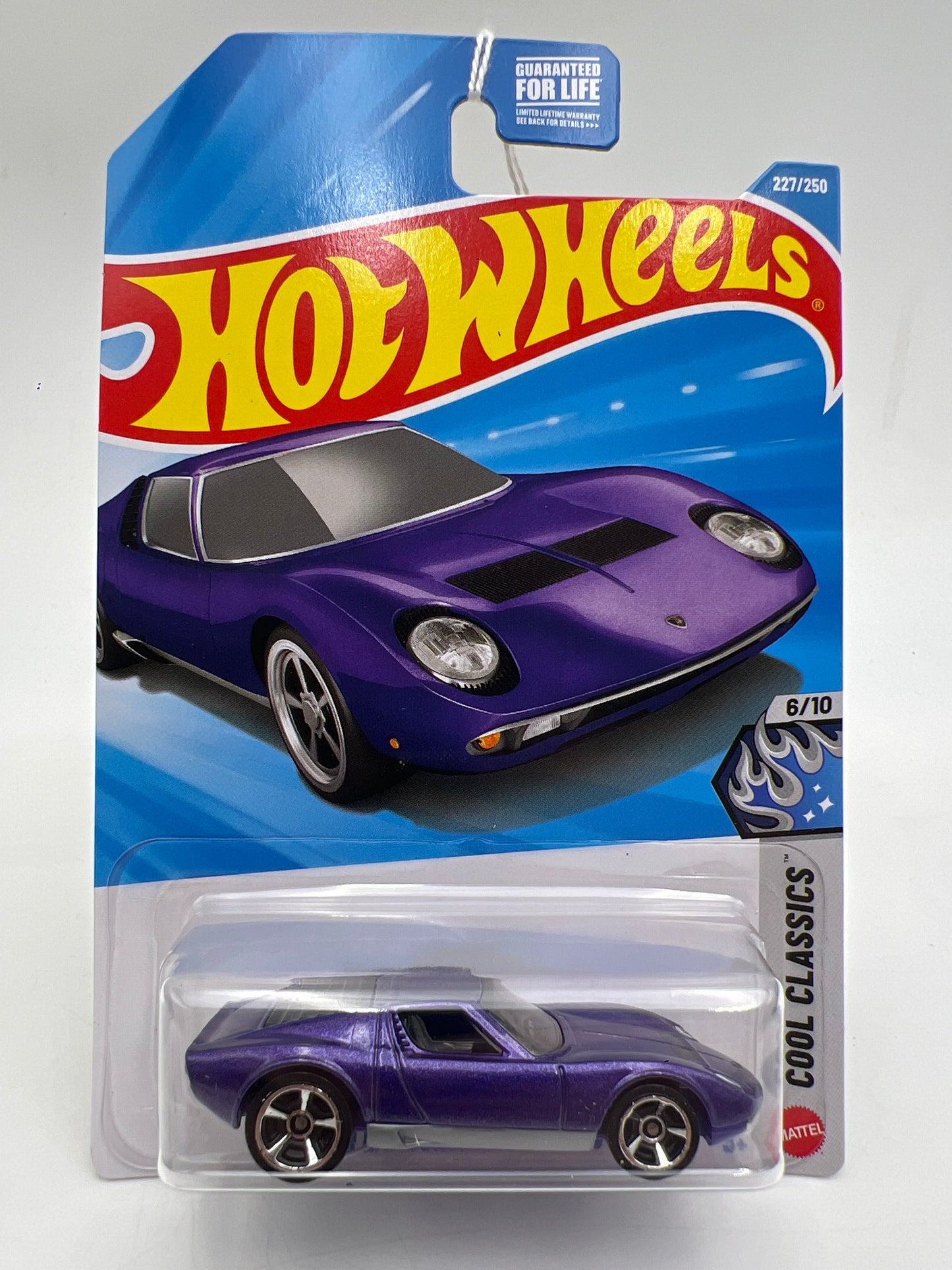 2026 Hot Wheels M Case #227 71 Lamborghini Miura SV Purple