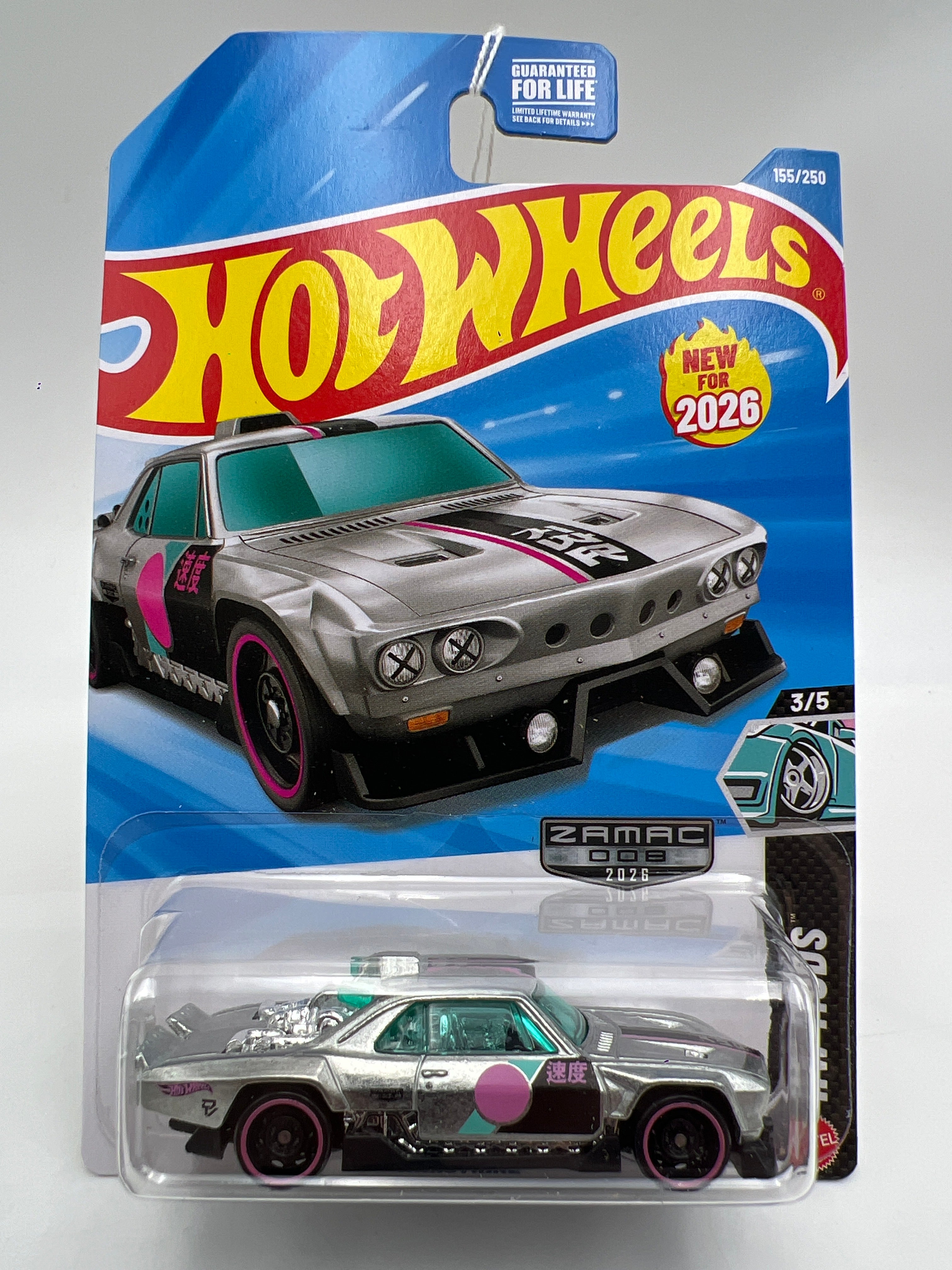 2026 Hot Wheels K Case Walmart Zamac 8 #155 Vairstrike 148B