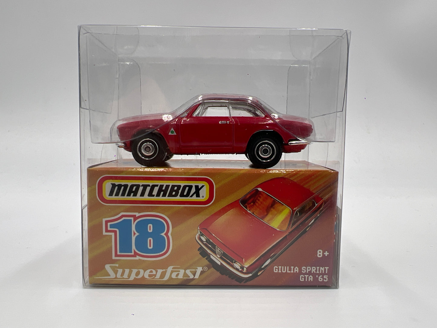 Matchbox Superfast #18 Giulia Sprint GTA 65 Red